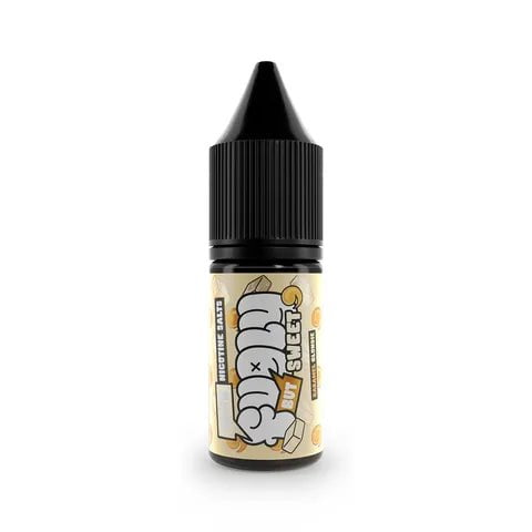 Fugly but Sweet Nic Salt E-Liquids Caramel Blondie / 5mg On White Background