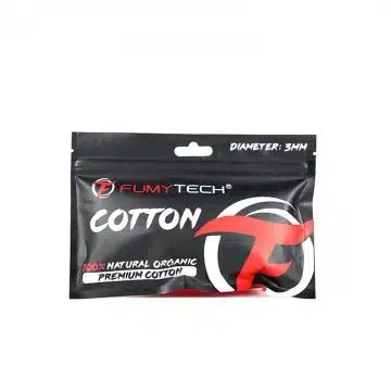 Fumytech 100% Premium Natural Organic Cotton 3.0mm