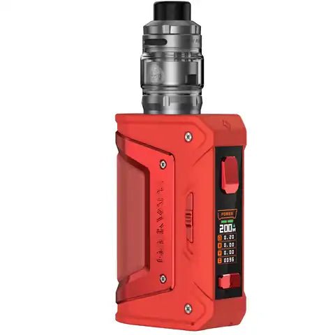 GeekVape L200 Classic 200W Kit Red On White Background