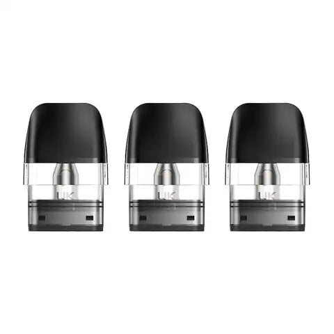 GeekVape Q Replacement Pods 0.8ohm On White Background
