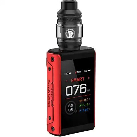 GeekVape T200 Aegis Touch Kit Claret Red On White Background
