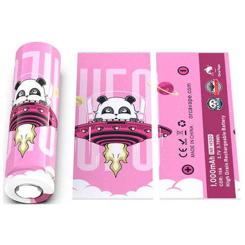 Orca Vape 14500 Battery Wraps 3 Pack Orca Vape 14500 Battery Wraps 3 Pack