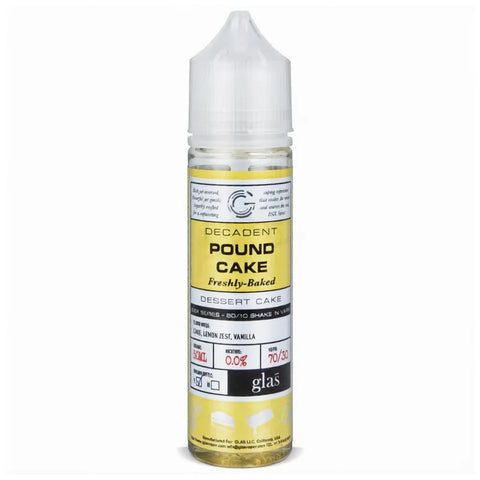 Glas Basix 50ml Shortfill E-Liquid Pound Cake