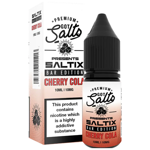 Got Salts SALTIX Cherry Cola Bar Edition Nic Salt 10ml