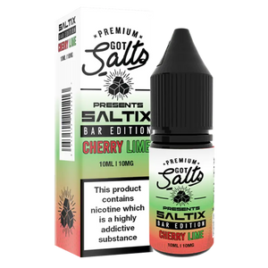 Got Salts SALTIX Cherry Lime Bar Edition Nic Salt 10ml