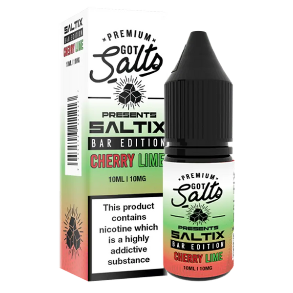 Got Salts SALTIX Cherry Lime Bar Edition Nic Salt 10ml
