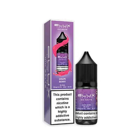 Elux Legend 10ml Nic Salts: Smooth Nicotine, Bold Flavours Elux Legend 10ml Nic Salts: Smooth Nicotine, Bold Flavours