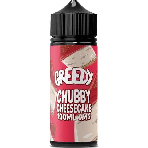 Greedy Bear 100ml Shortfill Chubby Cheesecake On White Background
