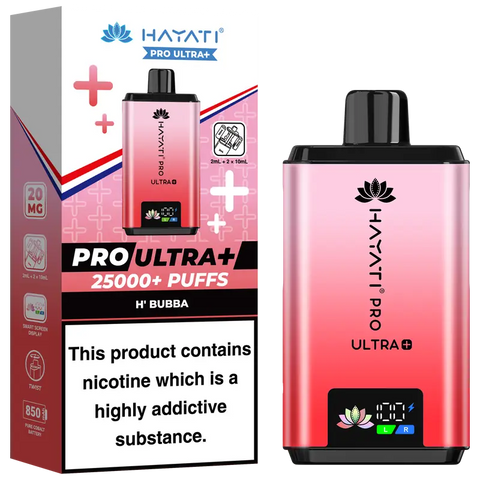 Hayati Pro Ultra Plus 25K Pod Kit Dual-Flavour Pods Hayati Pro Ultra Plus 25K Pod Kit Dual-Flavour Pods
