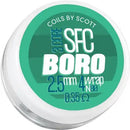 Handmade Coils by Scott 0.35 Boro Staggered Fused Clapton (3 Core)