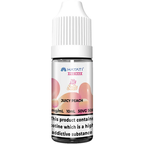 Hayati Pro Max Nic Salts Juicy Peach