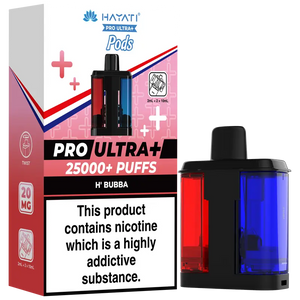 Hayati Pro Ultra Plus 25K Refill Pods H'Bubba