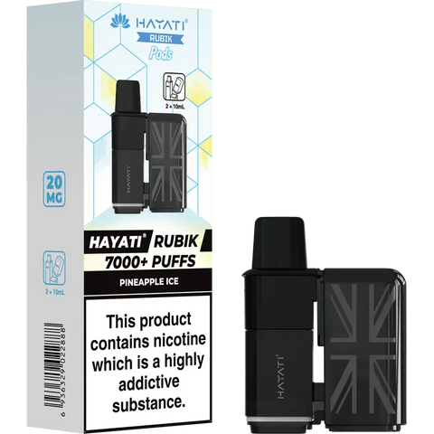 Hayati Rubik 7000 Prefilled Replacement Pods Pineapple Ice