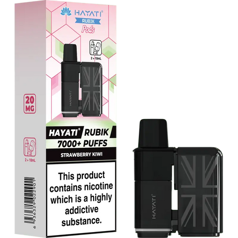 Hayati Rubik 7000 Prefilled Replacement Pods Strawberry Kiwi
