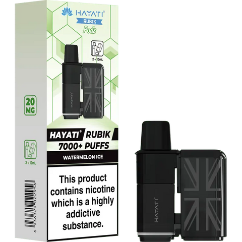 Hayati Rubik 7000 Prefilled Replacement Pods Watermelon Ice