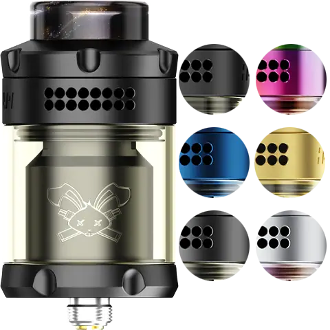 hellvape dead rabbit 3 rta 2024 edition with colours on side