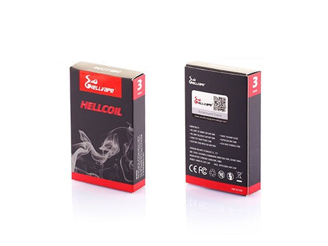 Hellvape FAT RABBIT Replacement Coils H7-02 0.2ohm Mesh On White Background
