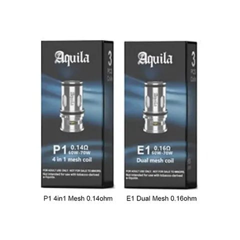 HorizonTech Aquila Replacement Coils P4 0.14ohm On White Background