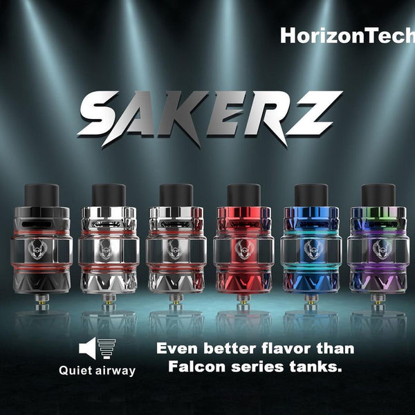 HorizonTech SAKERZ Tank: Top-Fill Sub-Ohm Cloud Vaping