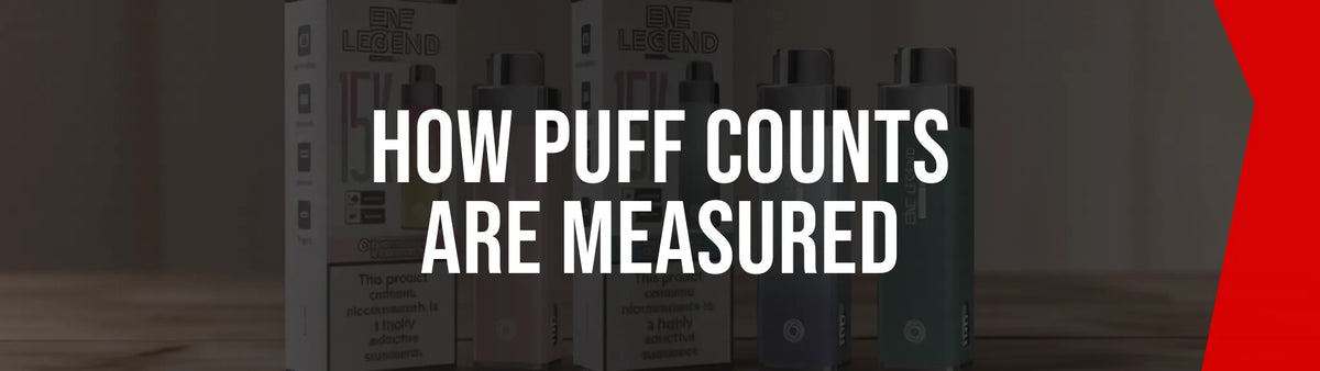How vape puff counts are measured