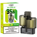 HQD Glow Air 35K Prefilled Replacement Pods Fresh Mint & Lemon Lime