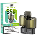 HQD Glow Air 35K Prefilled Replacement Pods Kiwi Passionfruit Guava & Strawberry Kiwi