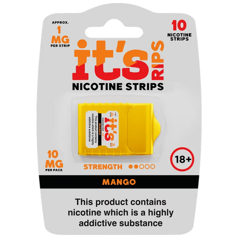 It's Rips Nicotine Strips Mango 1mg