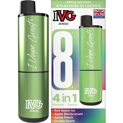 IVG 2400 Prefilled Vape Pod Kit - 2 for 13 IVG 2400 Prefilled Vape Pod Kit - 2 for 13