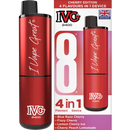 IVG 2400 Prefilled Vape Pod Kit 4-in-1 Cherry Edition