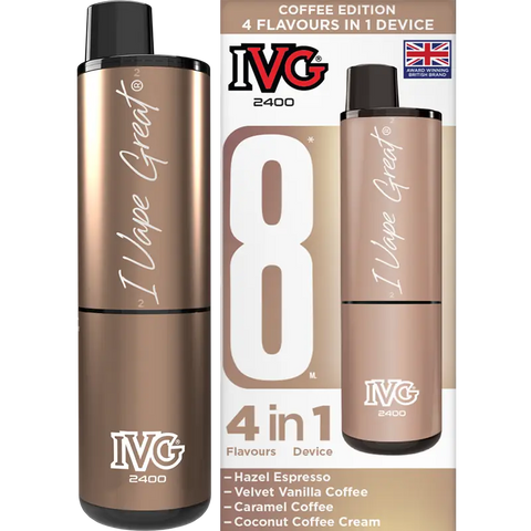 IVG 2400 Prefilled Vape Pod Kit - 2 for 13 IVG 2400 Prefilled Vape Pod Kit - 2 for 13