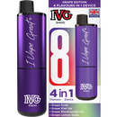 IVG 2400 Prefilled Vape Pod Kit 4-in-1 Grape Edition