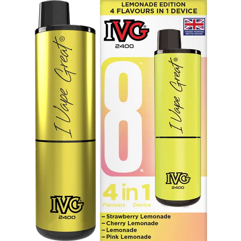 IVG 2400 Prefilled Vape Pod Kit - 2 for 13 IVG 2400 Prefilled Vape Pod Kit - 2 for 13