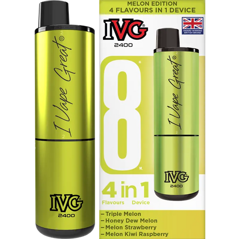 IVG 2400 Prefilled Vape Pod Kit - 2 for 13 IVG 2400 Prefilled Vape Pod Kit - 2 for 13