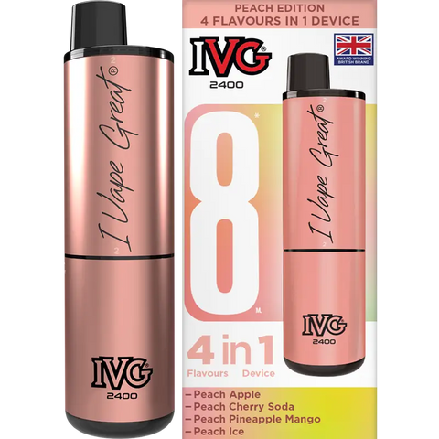 IVG 2400 Prefilled Vape Pod Kit - 2 for 13 IVG 2400 Prefilled Vape Pod Kit - 2 for 13