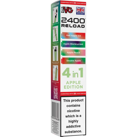 IVG 2400 Reload 4‑in‑1 flavour editions