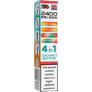 IVG 2400 Reload 4-in-1 Multi Flavour Prefilled Vape Pods Coconut Edition