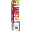 IVG 2400 Reload 4-in-1 Multi Flavour Prefilled Vape Pods Juicy Edition