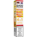 IVG 2400 Reload 4-in-1 Multi Flavour Prefilled Vape Pods Mango Edition