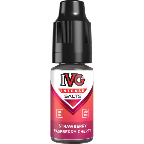 IVG Intense Nic Salts 10ml 20mg Strawberry Raspberry Cherry