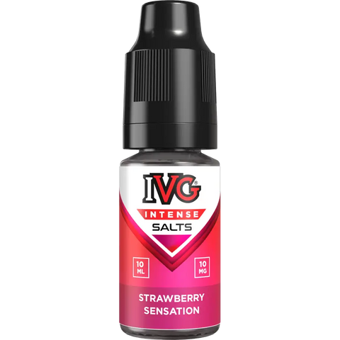 IVG Intense Nic Salts 10ml 10mg Strawberry Sensation