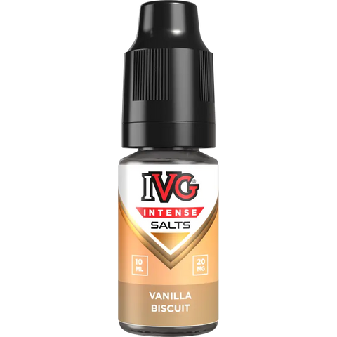 IVG Intense Nic Salts 10ml 20mg Vanilla Biscuit