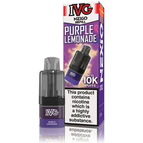 IVG Nexio 10K Prefilled Pod Refill Pack
