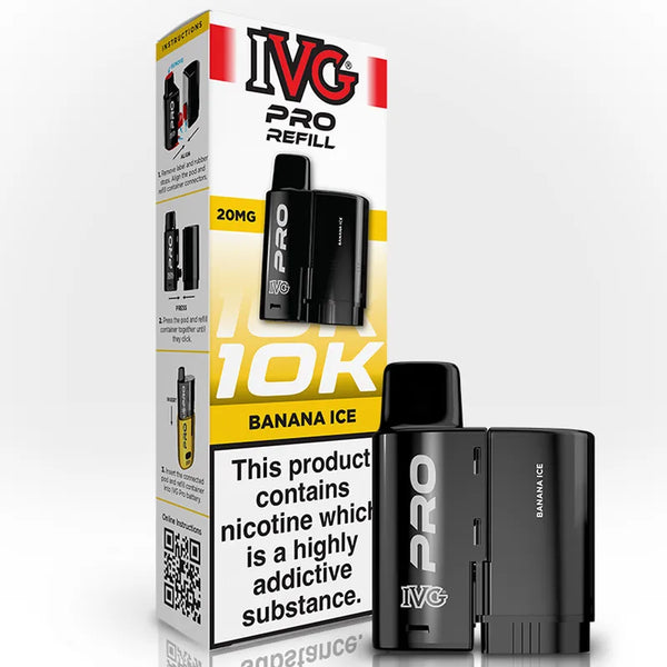 IVG Pro Prefilled Replacement Pods Banana Ice