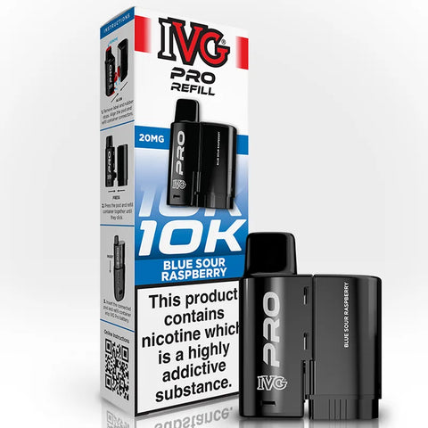 IVG Pro Prefilled Replacement Pods Blue Sour Raspberry
