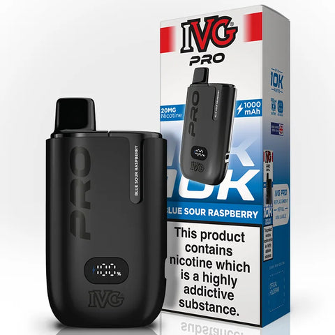 IVG Pro Vape Pod Kit Blue Sour Raspberry