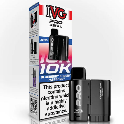 IVG Pro Prefilled Pods - Up to 12,000 Puffs | UK Stock IVG Pro Prefilled Pods - Up to 12,000 Puffs | UK Stock
