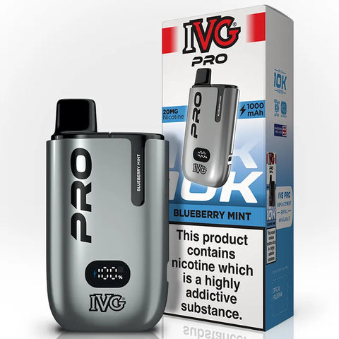 IVG Pro Vape Pod Kit Blueberry Mint