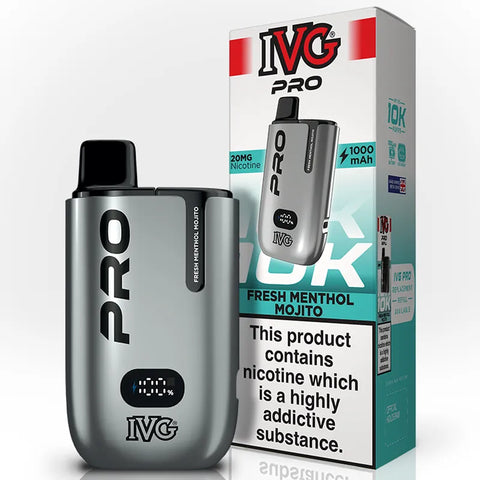 IVG Pro Vape Pod Kit Fresh Menthol Mojito
