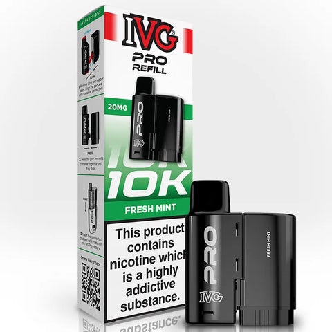 IVG Pro Prefilled Pods - Up to 12,000 Puffs