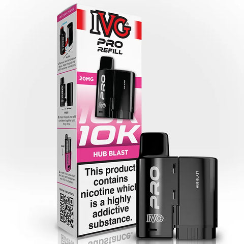IVG Pro Prefilled Pods - Up to 12,000 Puffs | UK Stock IVG Pro Prefilled Pods - Up to 12,000 Puffs | UK Stock